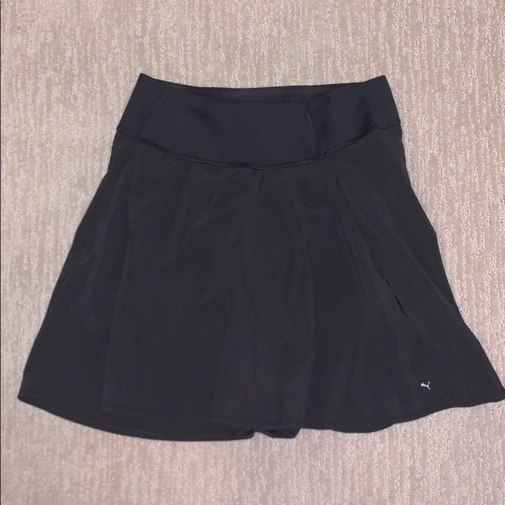 puma black skirt with liner